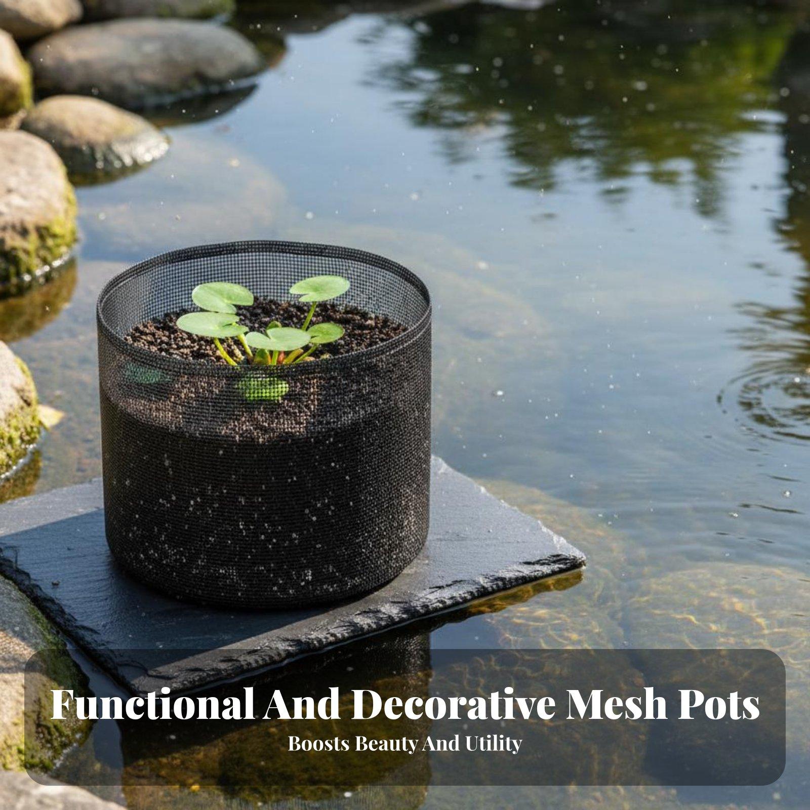 Grow Bag - Conjunto de 4 vasos para plantar