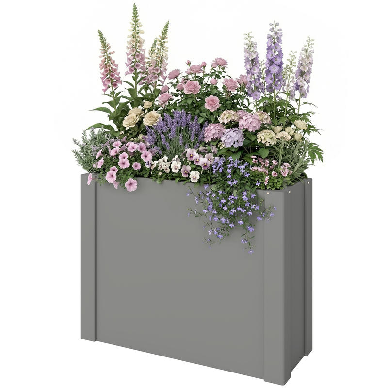 Raised Garden Bed - Outsunny Canteiro Elevado Galvanizado para Jardim