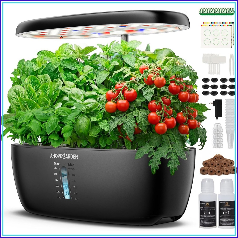 Hydroponic Kit - Jardim Hidropônico de 12 Vasos com