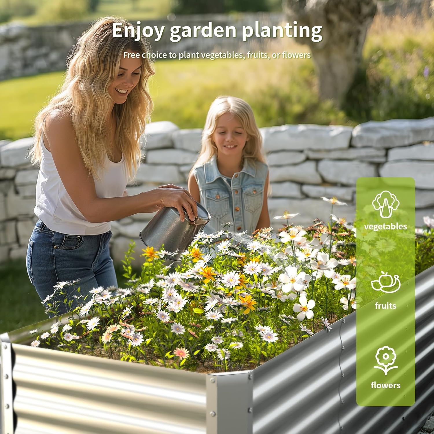 Canteiro Elevado Galvanizado p - Raised Garden Bed avaliação e preço