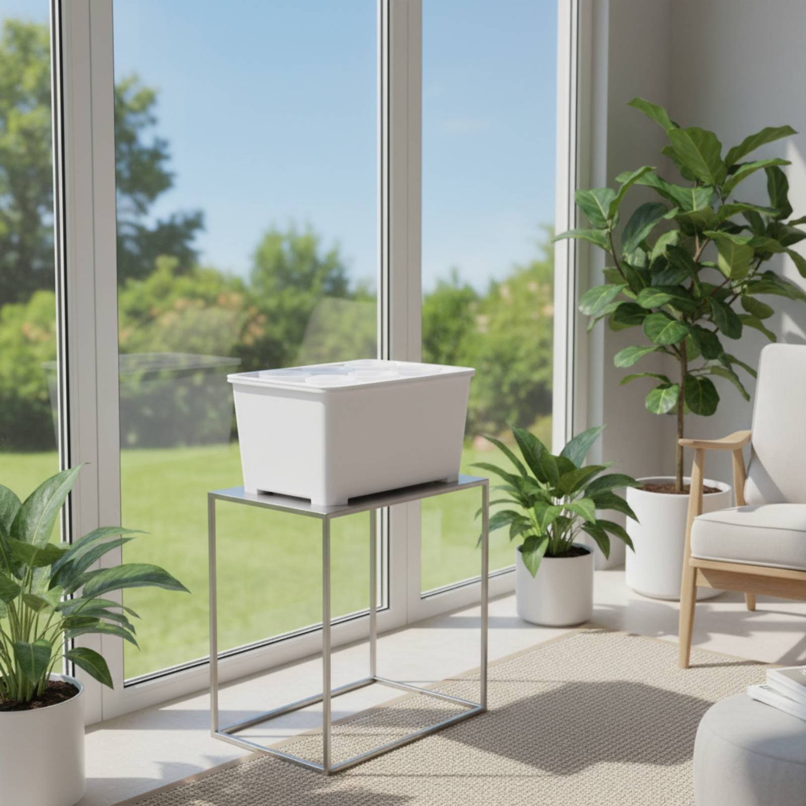 Caixa de Plantio Hidropônico A - Hydroponic Kit avaliação e preço