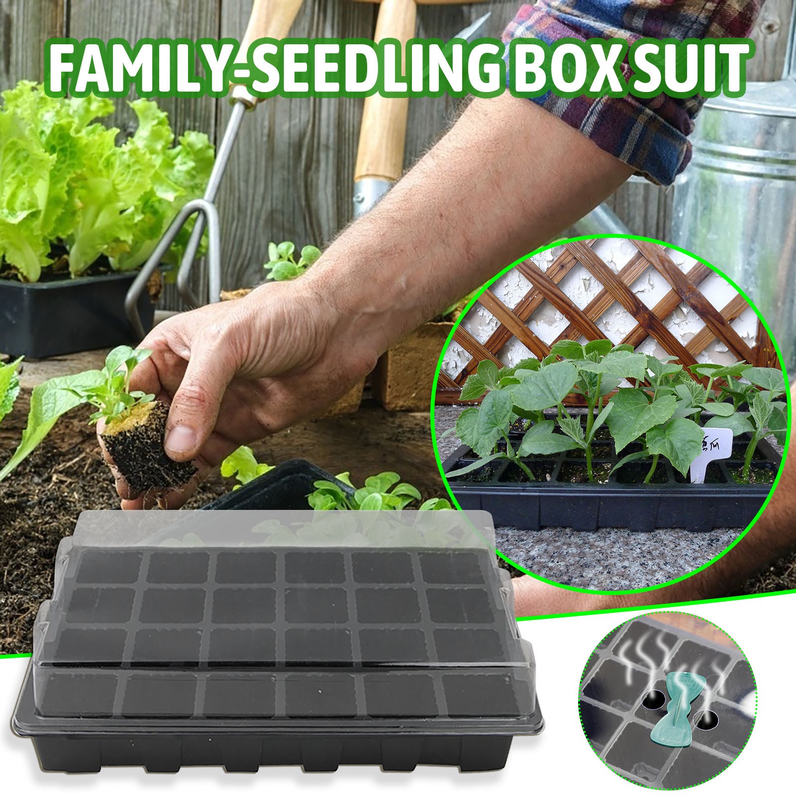 Bandeja de germinação de mudas - Seed Starter Tray avaliação e preço