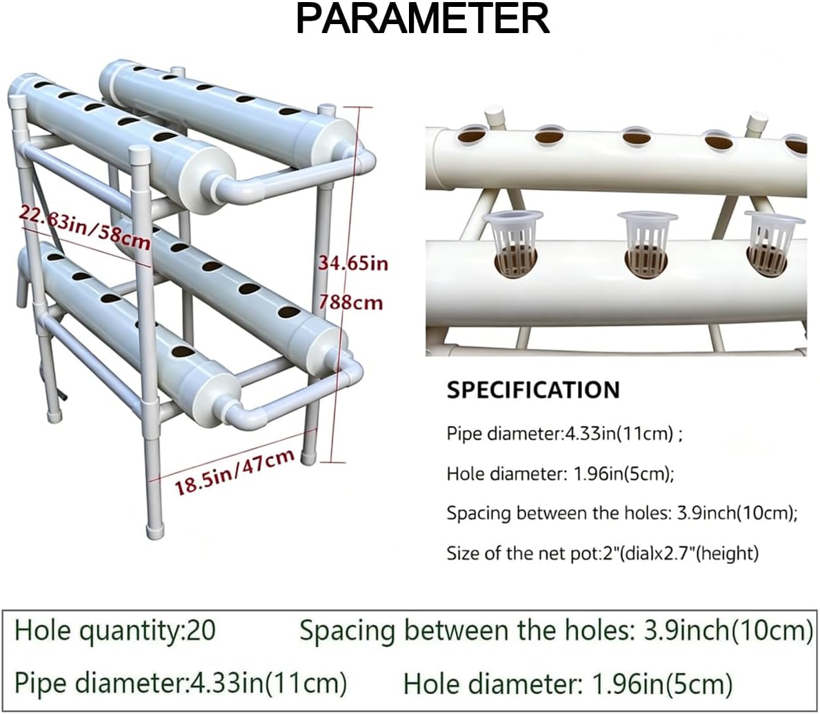 Sistema de Cultivo Hidropônico - Hydroponic Kit avaliação e preço