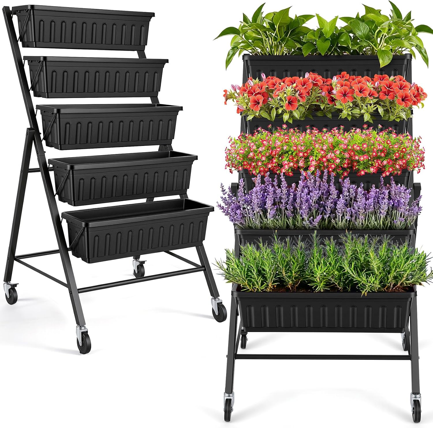 Canteiro Vertical Elevado com  - Indoor Herb Garden avaliação e preço