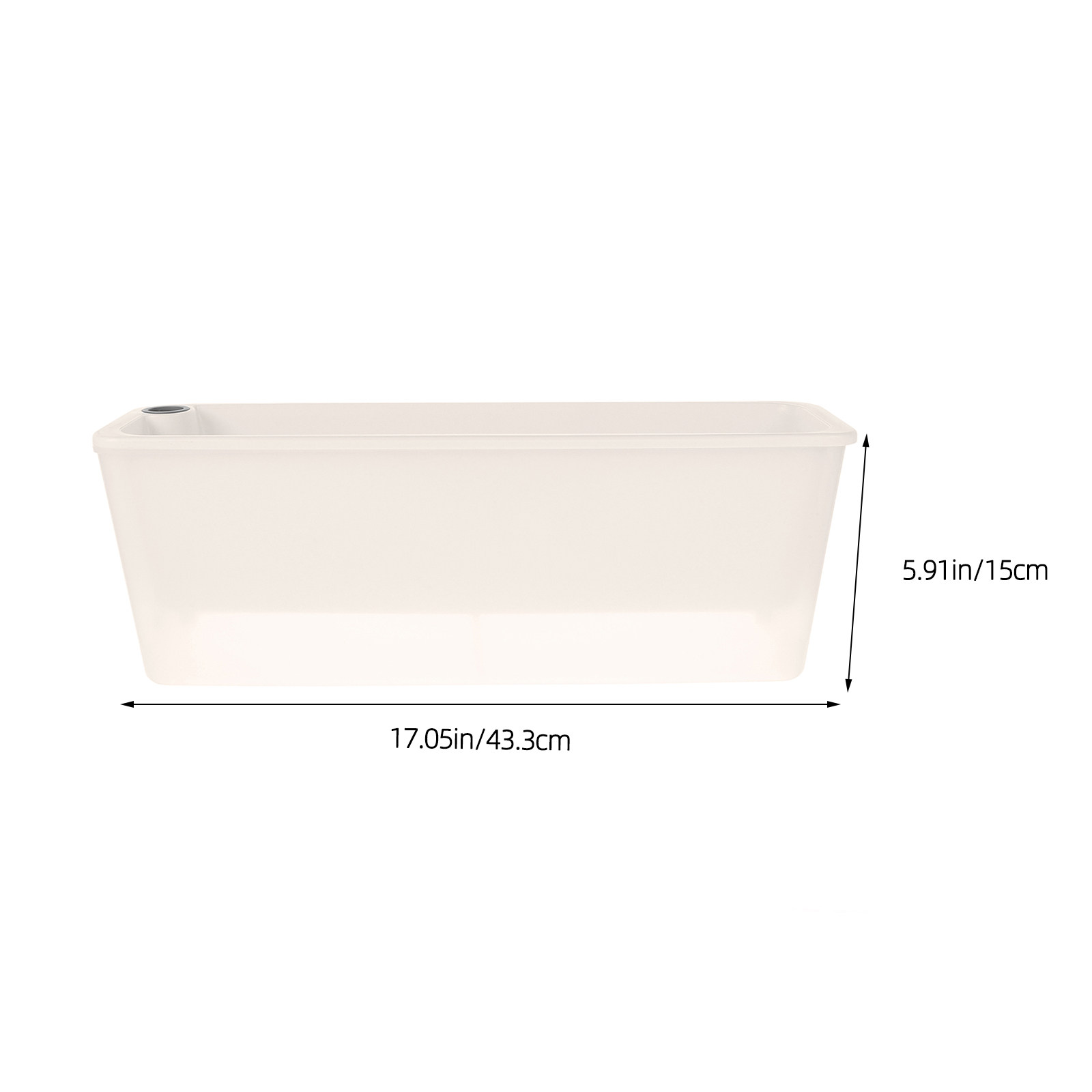 Vaso retangular estreito com s - Indoor Herb Garden avaliação e preço