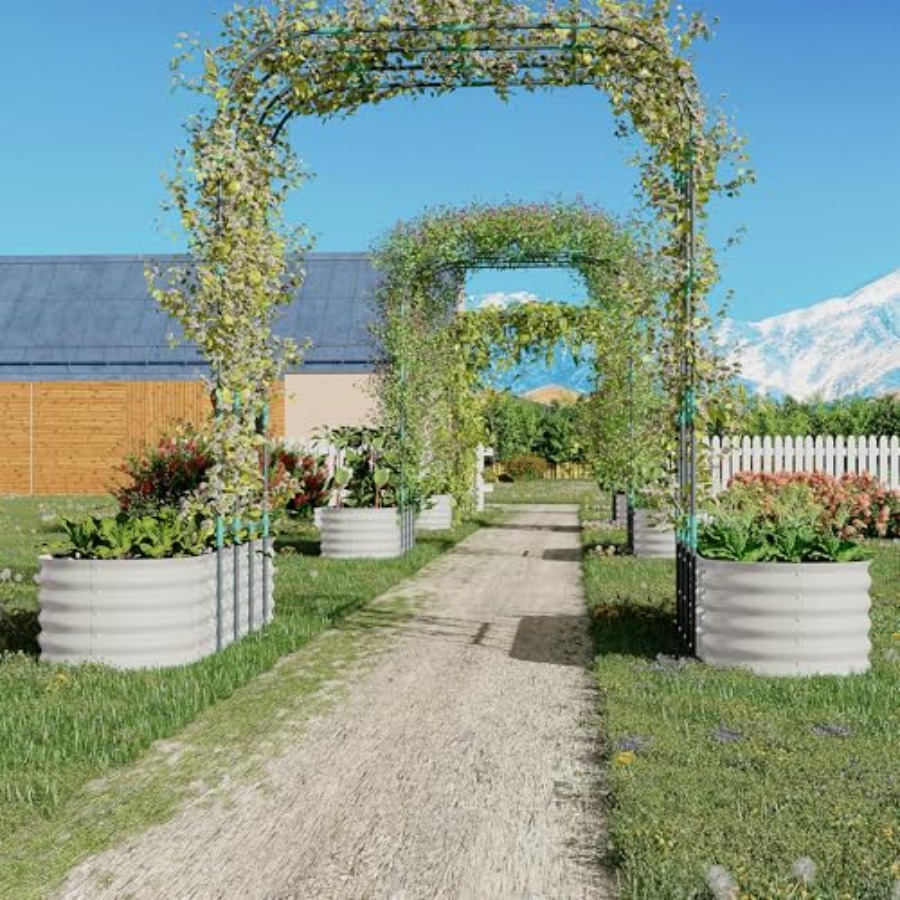 Canteiro Elevado Galvanizado d - Raised Garden Bed avaliação e preço