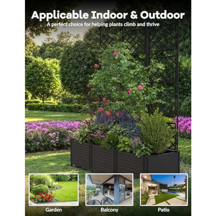 Kit de 3 Peças de Canteiros El - Raised Garden Bed avaliação e preço