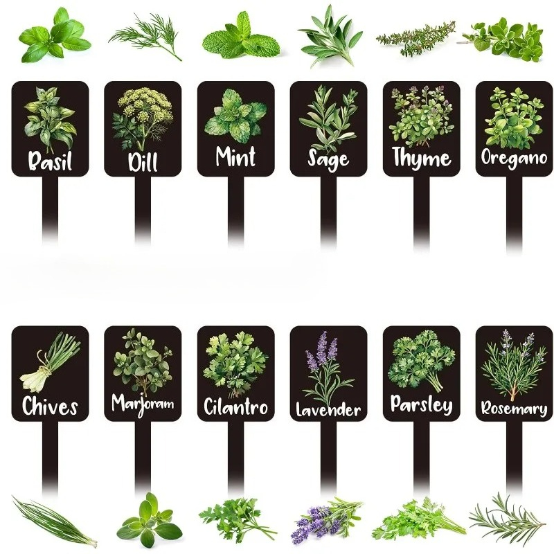 Conjunto de 24 etiquetas para  - Indoor Herb Garden avaliação e preço